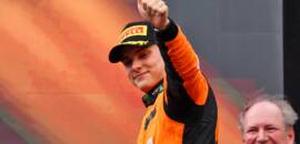 F1: Piastri elogia McLaren, “é uma besta”, e admite nervosismo durante as voltas finais