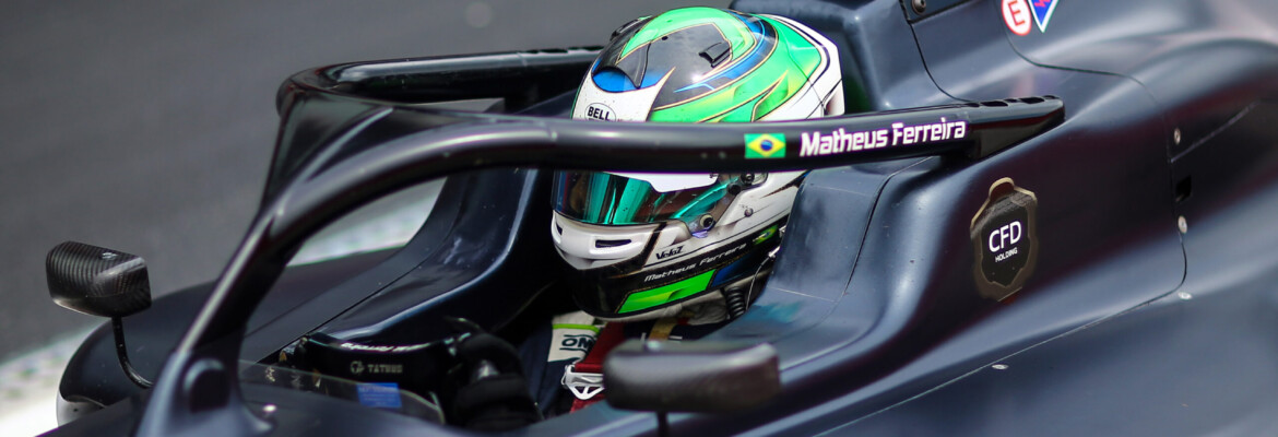 Matheus Ferreira lidera treinos da F4 Italiana e mostra bom ritmo em Ímola