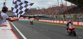 Moto2: Ai Ogura vence em Assen na 100ª corrida da Triumph na categoria