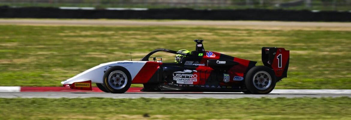 Após pole, recorde e pódio, Nic Giaffone busca novas conquistas na USF2000 em Road America