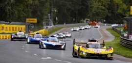 Ferrari da AF Corse de Kubica lidera as 24 Horas de Le Mans depois de seis horas de disputa