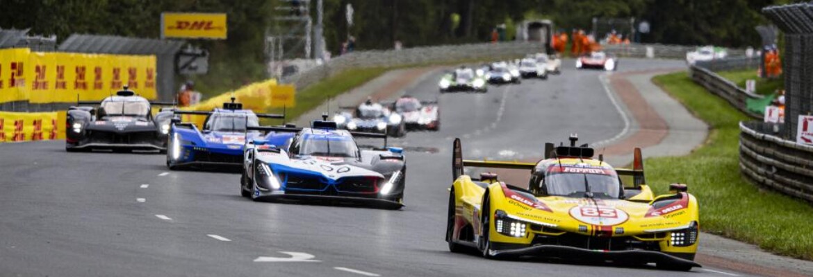 Ferrari da AF Corse de Kubica lidera as 24 Horas de Le Mans depois de seis horas de disputa