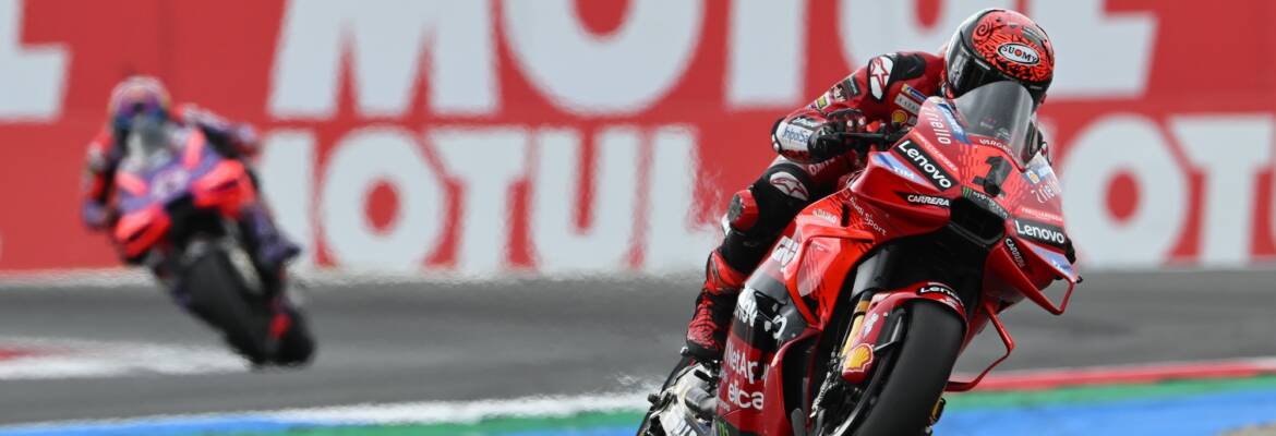 MotoGP: Bagnaia vence em Assen e reduz diferença no campeonato