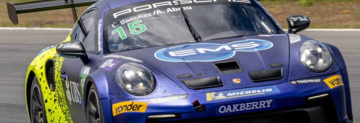 Fim prematuro da corrida impede Átila Abreu e Léo Sanchez de conquistarem nova vitória em Estoril na Porsche Cup