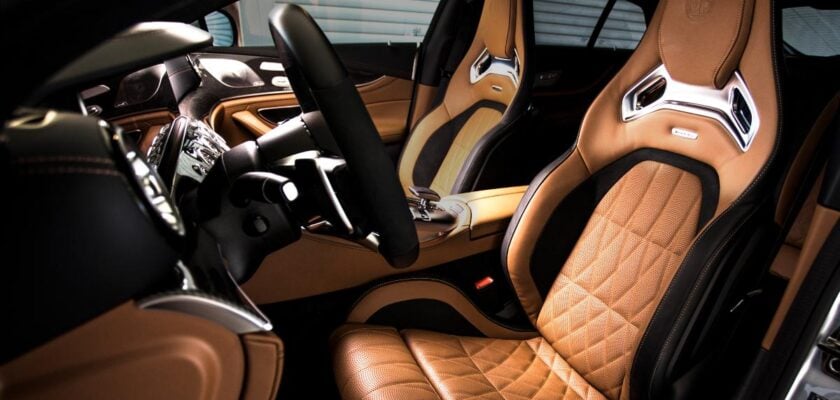 Com tecnologia vinda da F1, Mercedes-Benz apresenta novo carro de R$ 1,65 milhão ao Brasil Bancos do Mercedes-AMG GT 63 S E Performance