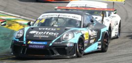 Gaidzinski/Pontes marca presença em etapa internacional da Porsche Cup Brasil em Portugal