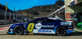 Cacá Bueno exalta retorno às pistas após terceiro lugar em treino da Nascar Brasil no Autódromo Potenza