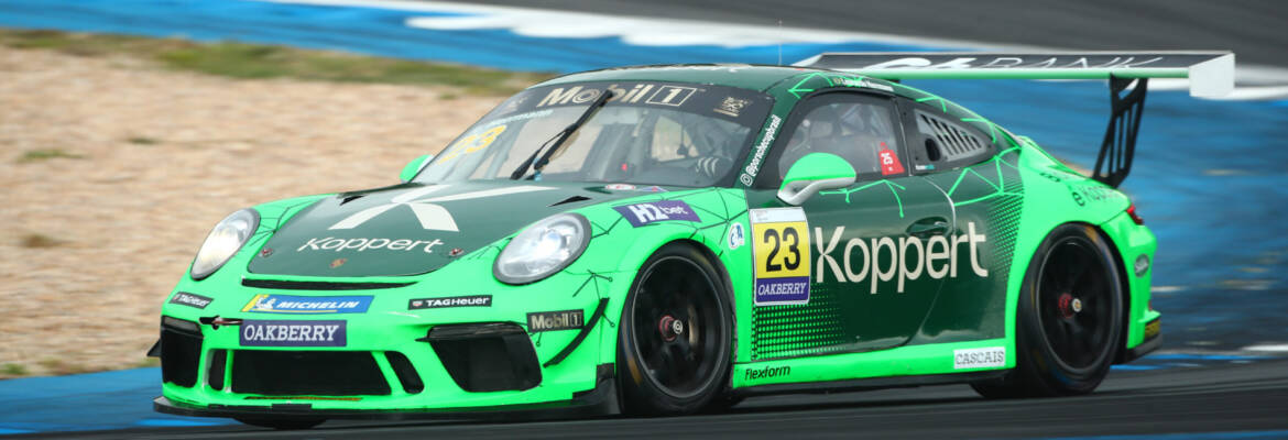 Herrmann vence primeira na Sprint Challenge da Porsche Cup na corrida 2 em Portugal