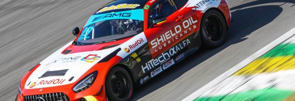 Enzo Gianfratti crava a pole position da AMG Cup em Interlagos na GT4
