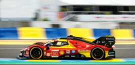 Fuoco coloca Ferrari na frente no terceiro treino para as 24 Horas de Le Mans