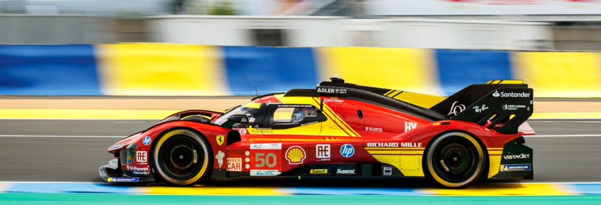 Fuoco coloca Ferrari na frente no terceiro treino para as 24 Horas de Le Mans