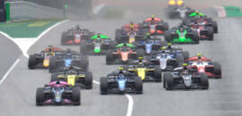 Confira a classificação da F2 após a corrida 1 da etapa de Barcelona