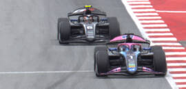 F2: Martins toma liderança na largada e vence corrida 1 em Barcelona