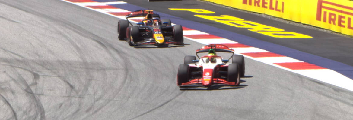 F2: Bearman toma liderança na largada e vence corrida 1 na Áustria