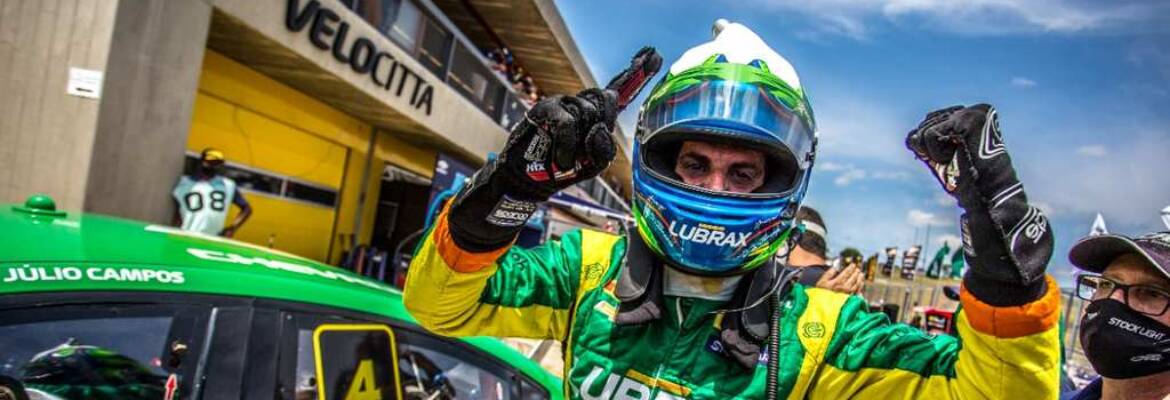 Liderando de ponta a ponta, Julio Campos vence a quinta etapa da Stock Car no Velocitta