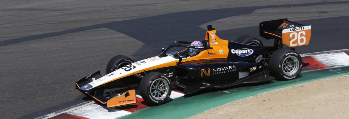 Foster vence de ponta a ponta corrida 1 da Indy NXT em Laguna Seca. Collet vai ao pódio