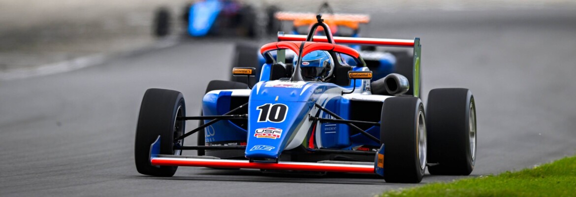 USF2000: Lucas Fecury fatura top-10 na primeira corrida em Road America