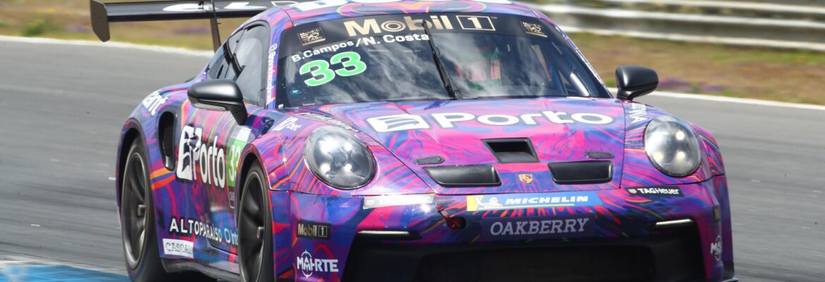 Dupla Campos/Costa lidera por quatro milésimos com 18 carros no mesmo segundo no primeiro dia no Estoril