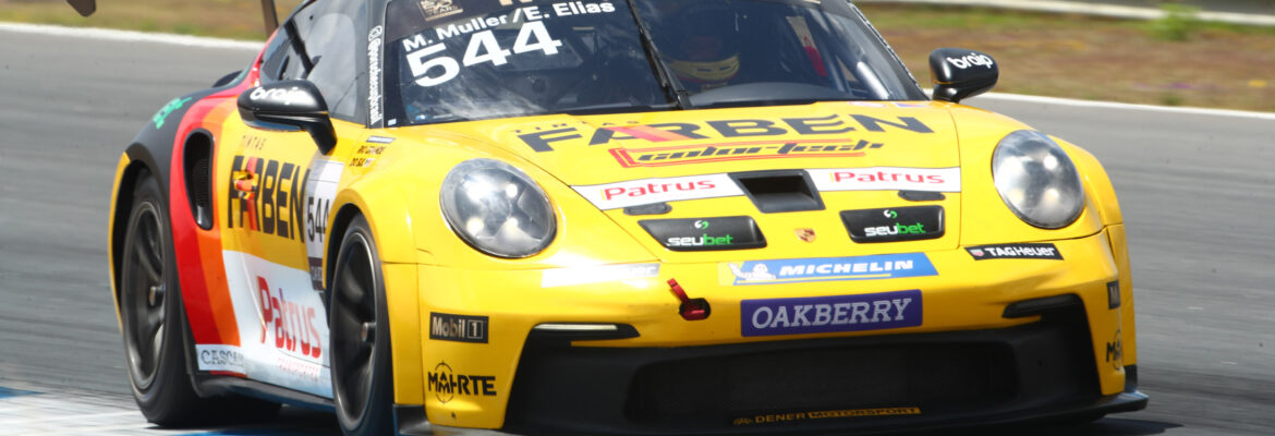 Müller/Elias abre Porsche Endurance Challenge com top-5 no primeiro dia de atividades no Estoril