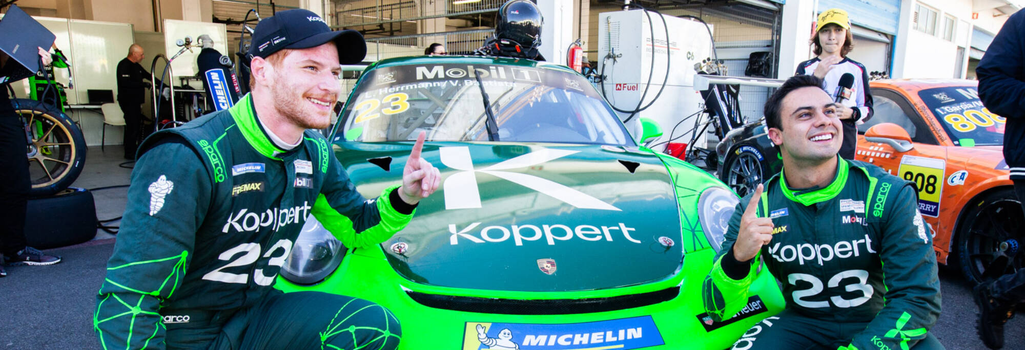 Herrmann/Baptista larga da pole na classe Challenge da Porsche Endruance em Portugal