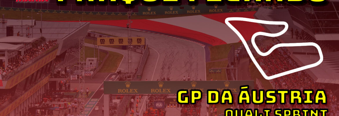 F1 Ao Vivo: Treino e Qualificação Sprint do GP da Áustria no Parque Fechado F1Mania