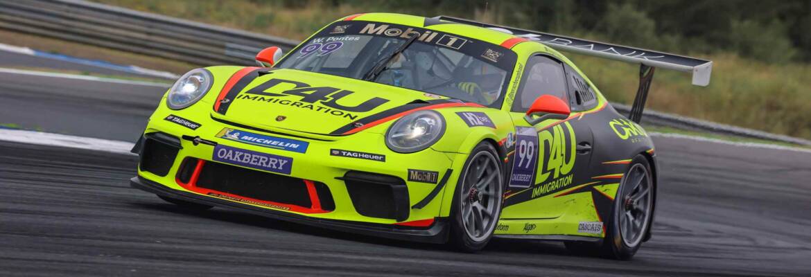 Wagner Pontes vence em Estoril na Porsche Cup pela Challenge Rookie com a D4U Immigration