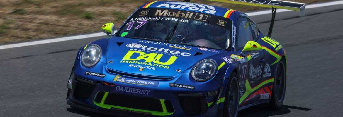 Wagner Pontes conquista pódio em estreia no Porsche Endurance Challenge com a D4U Immigration em parceria com André Gaidzinski