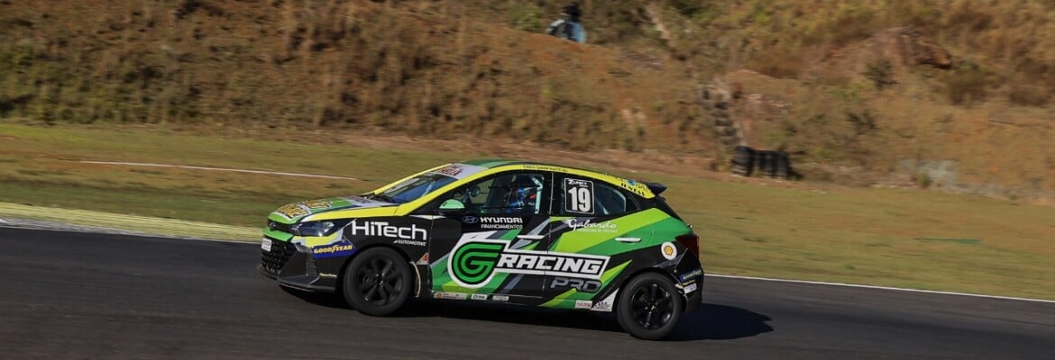 Enzo Gianfratti conquista dois pódios no Autódromo Potenza na Copa HB20