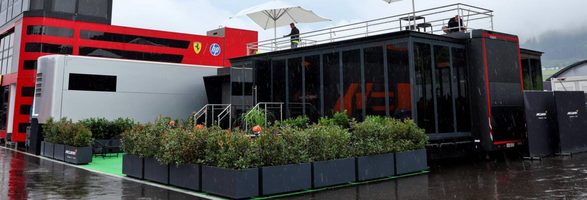 F1: McLaren aluga hospitality na Áustria depois de incêndio no GP da Espanha