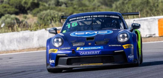 Porsche Endurance: Léo Sanchez e Átila Abreu largam em terceiro no grid da Carrera Rookie em Portugal com a EMS Racing