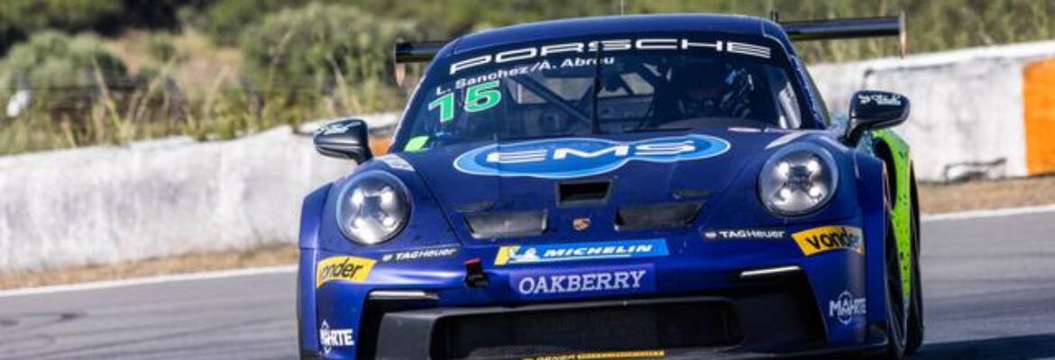 Porsche Endurance: Léo Sanchez e Átila Abreu largam em terceiro no grid da Carrera Rookie em Portugal com a EMS Racing