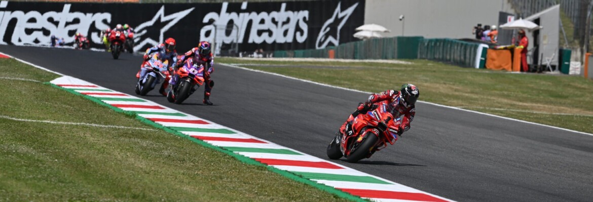 MotoGP: Bagnaia mostra vantagem e ganha primeira sprint de 2024 na Itália