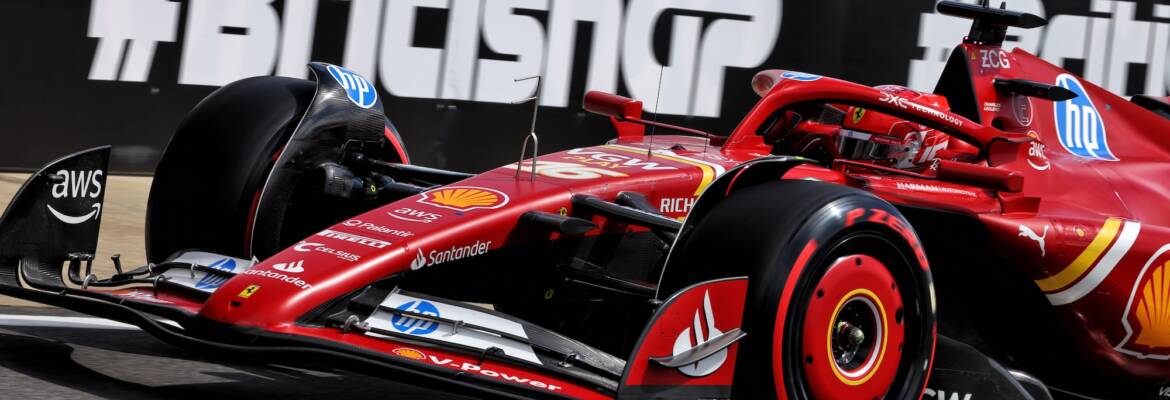 F1: Ferrari decepcionada após sessão de classificação em Silverstone