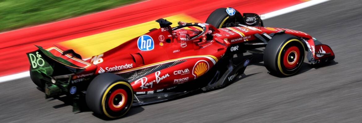 F1: Leclerc espera que Ferrari esteja em alta antes das férias