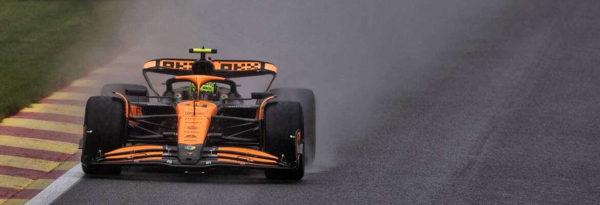 F1: Norris admite “sentimentos mistos” após a qualificação, e espera se “manter na luta” para a corrida na Bélgica