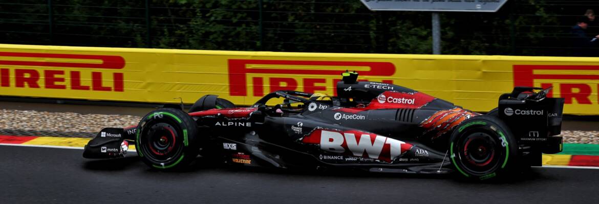 F1: Alpine pontuou, mas esperava mais na corrida em Spa