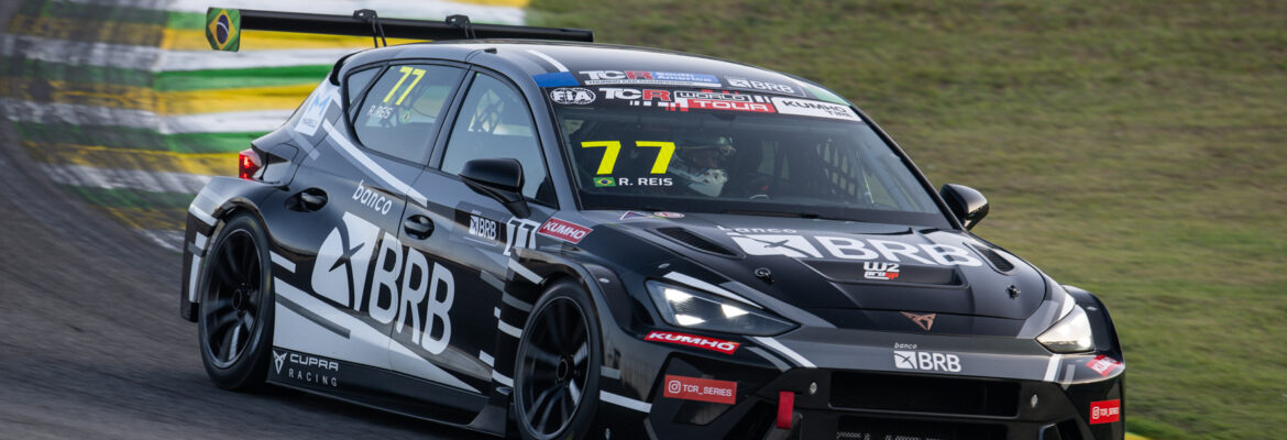 Líder do TCR Brasil, Raphael Reis se coloca no top-5 do dia no Kumho FIA TCR World Tour em Interlagos