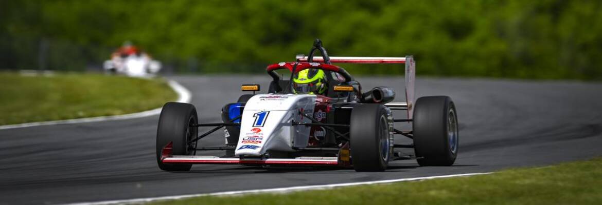 Nic Giaffone anota segundo tempo em teste da USF2000 no circuito de Mid-Ohio