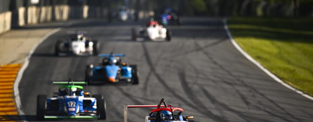 USF2000: Lucas Fecury faz o terceiro melhor tempo em único treino livre do final de semana em Mid-Ohio