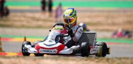 Após bom desempenho em Open, Miguel Costa disputa última etapa do Europeu de Kart de olho em top-10 na Suécia