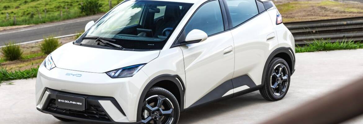 BYD lança Dolphin Mini de 5 lugares com preço atrativo