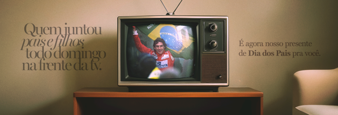 Reserva relembra nostalgia de pais e filhos com coleção inspirada no legado de Ayrton Senna