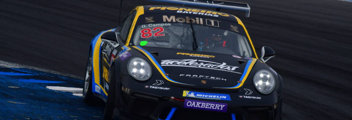Campos busca melhor resultado da temporada em Interlagos para seguir na luta pelo título da Porsche Cup