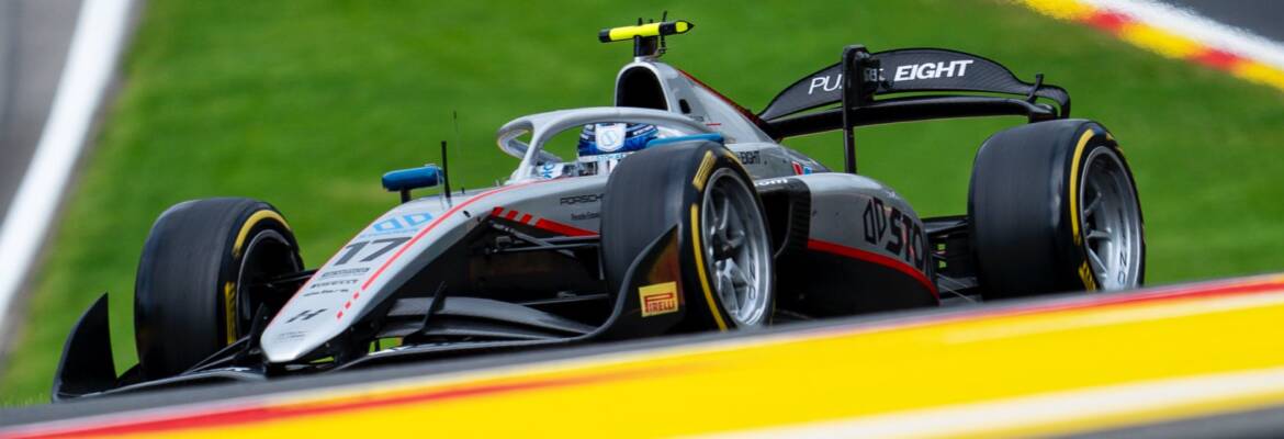 F2: Aron fatura pole position na Bélgica. Brasileiro Bortoleto completa primeira fila