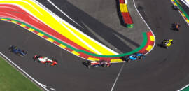 Confira a classificação da F2 após a disputa da etapa da Bélgica