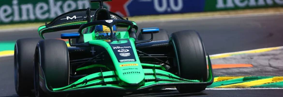 Maloney acerta volta no final e lidera treino livre da F2 em Hungaroring