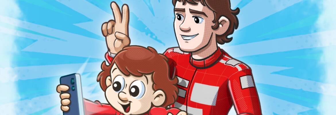 Senninha viaja no tempo para se encontrar com ídolo Ayrton Senna em nova série especial