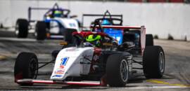 Nic Giaffone garante sétimo lugar em teste coletivo antes da etapa final da USF2000 em Portland