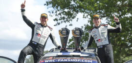 WRC: TOYOTA GAZOO Racing garante dobradinha no Rally da Letônia com Rovanpera e Ogier