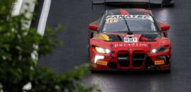 De BMW, Pedro Ebrahim é top 10 na classe bronze nas acidentadas 24H de Spa